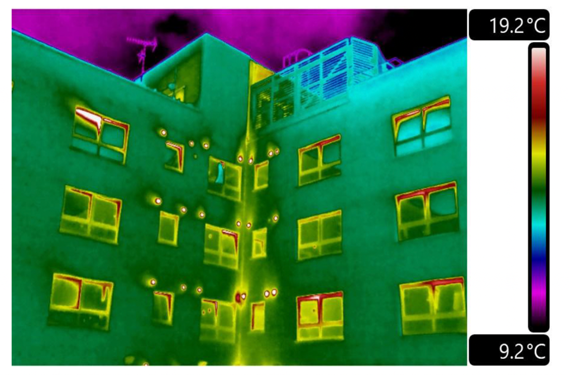 Southfield Court Stroma report thermographic image example two