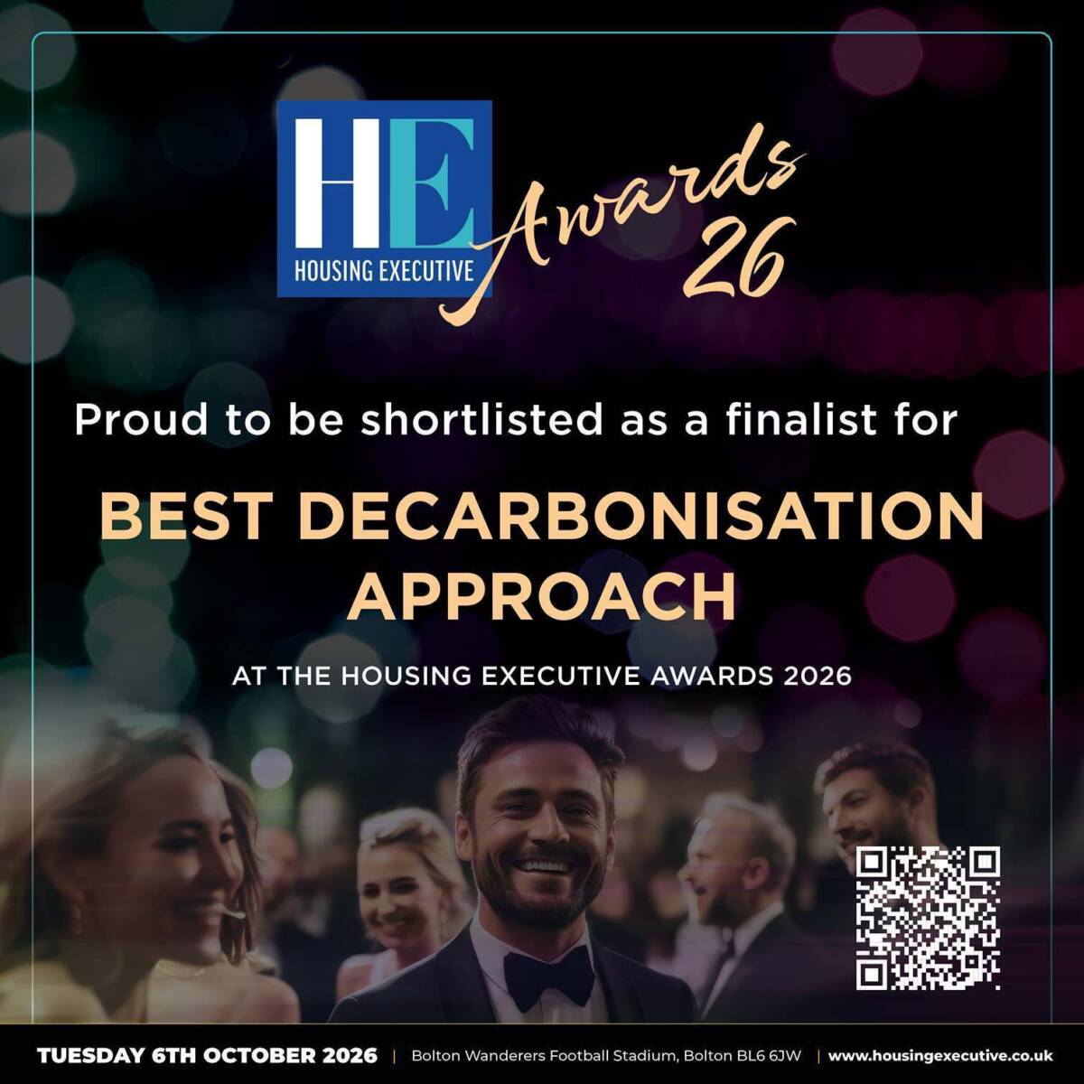Finalist Best Decarbonisation Approach Housing Executive Awards 26 Graphic