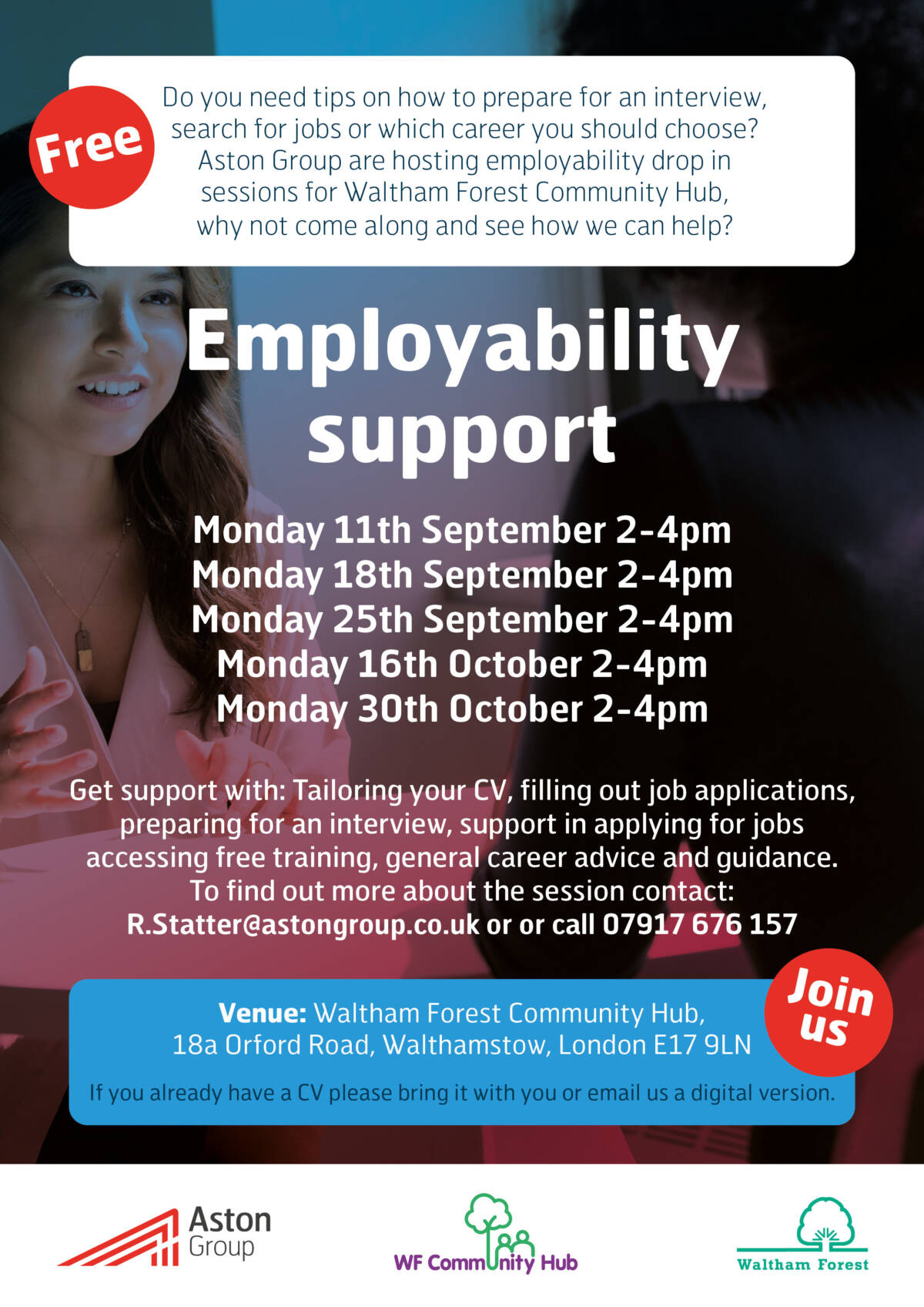 Employability Support Sep Oct 2023