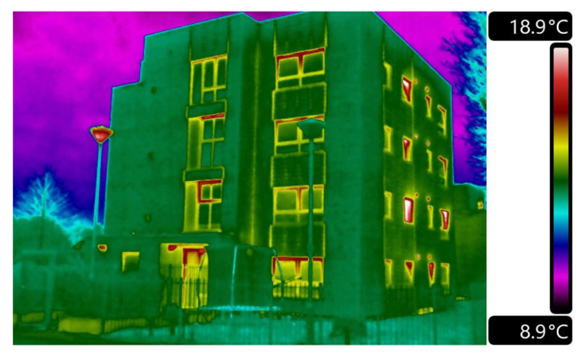 Southfield Court Stroma report thermographic image example three
