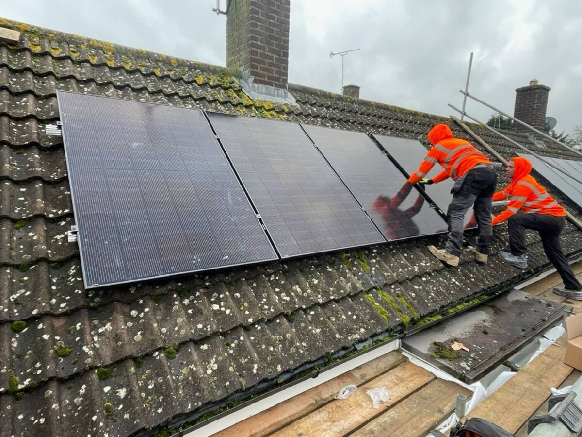 Solar PV installation