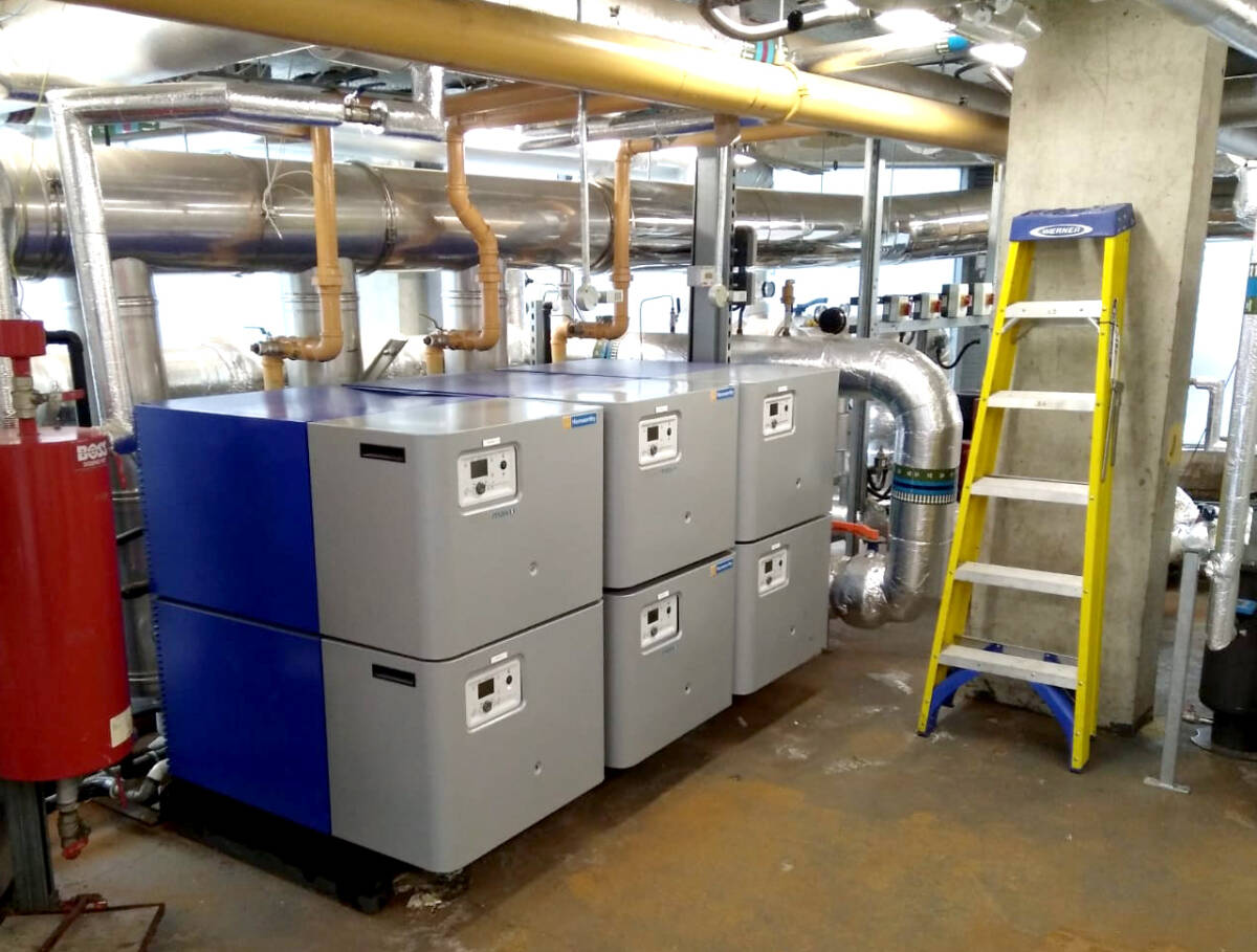 Boiler plant room photo